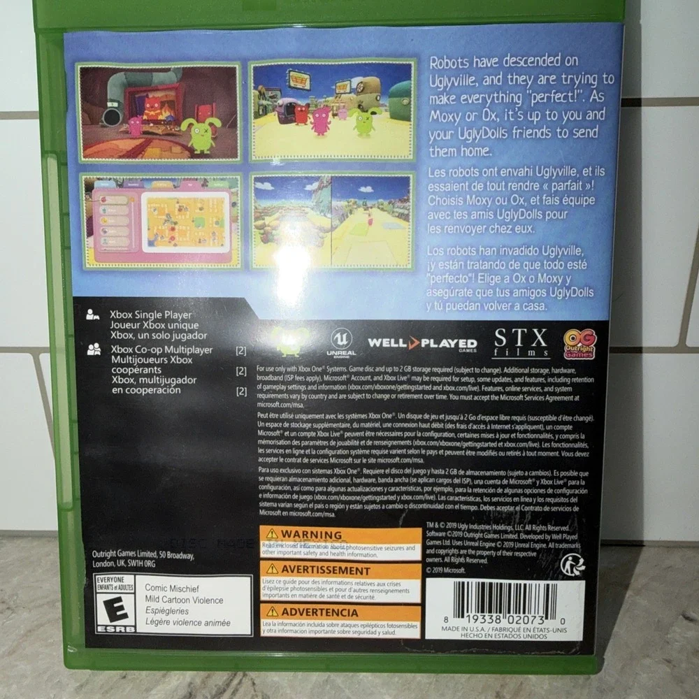 UglyDolls An Imperfect Adventure Xbox One Video Game Multiplayer